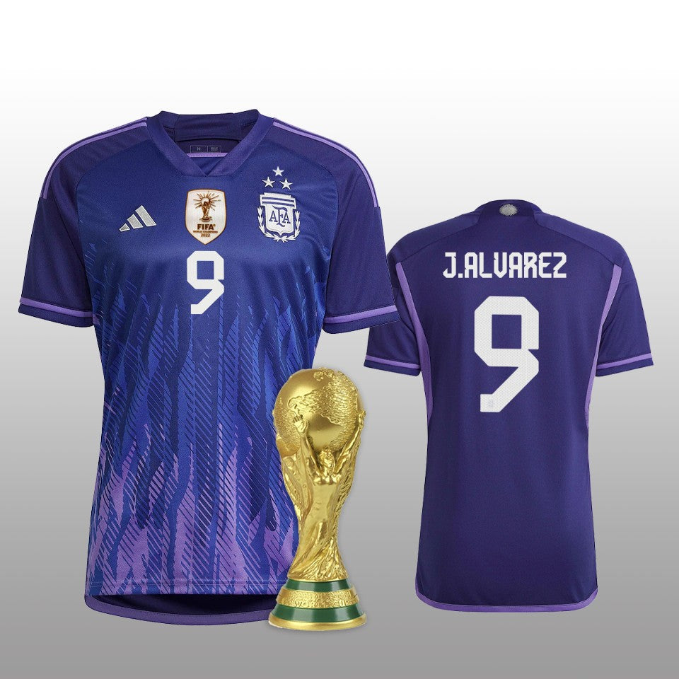 argentina 2022 world cup away jersey